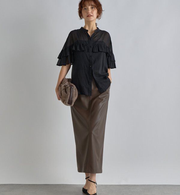  「【トレンド感◎】シアーポインテッドパンプス」|パンプス|