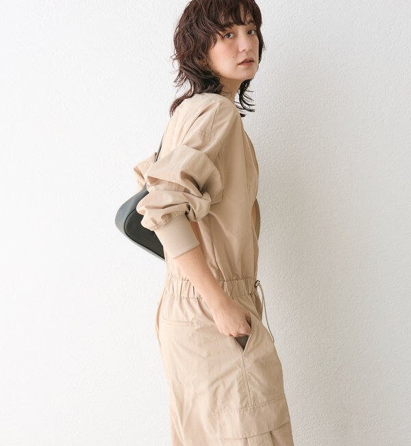  「【一枚で決まる】zipジャンプスーツ」|ワンピース|