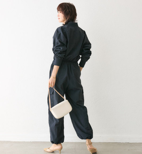  「【一枚で決まる】zipジャンプスーツ」|ワンピース|