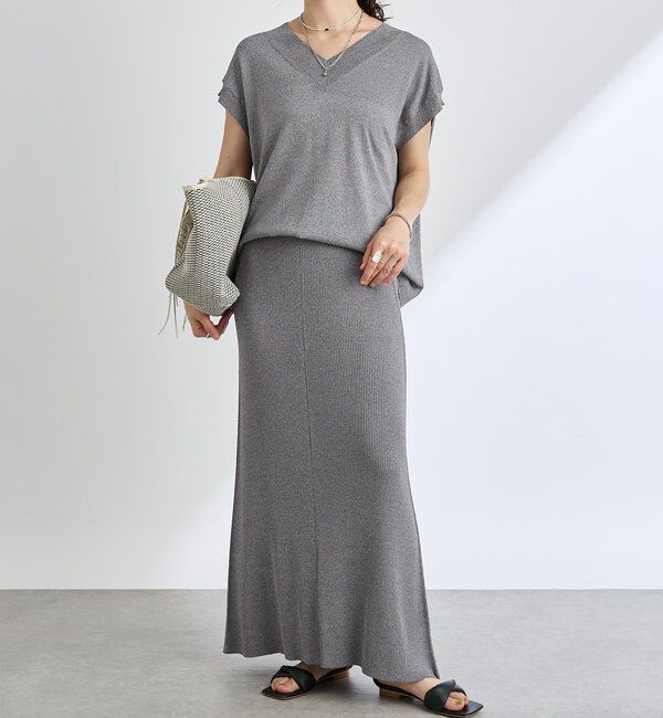  「【スタイリッシュな印象に】シルバービーズポイントショートネックレス」|ブローチ・コサージュ|