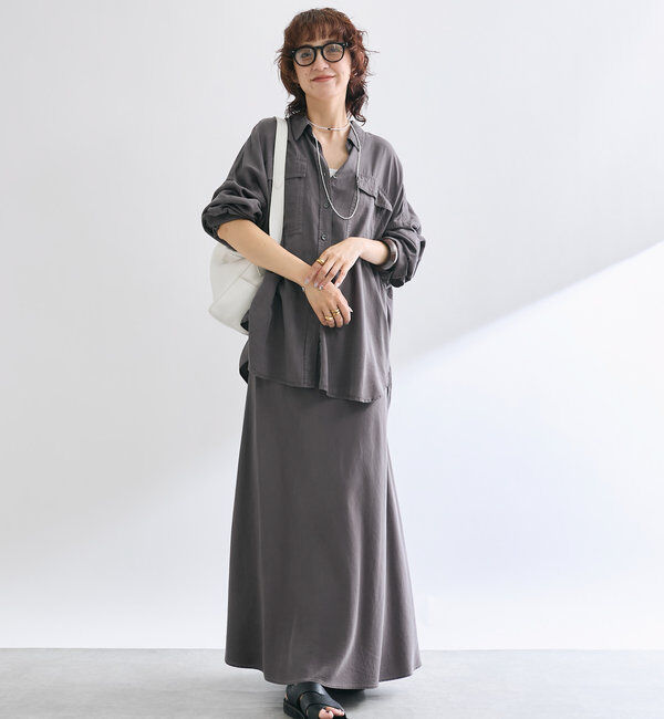  「【スタイリッシュな印象に】シルバービーズポイントショートネックレス」|ブローチ・コサージュ|