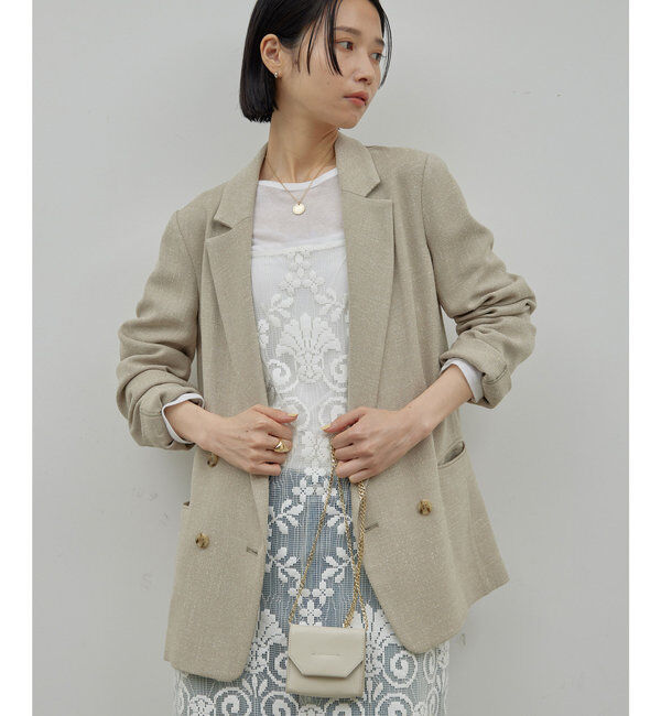  「ツイードジャケット」|テーラードジャケット|