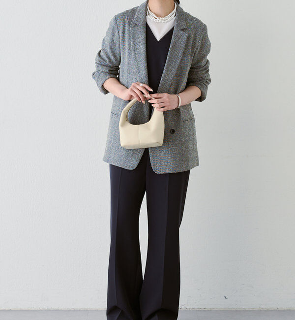  「ツイードジャケット」|テーラードジャケット|