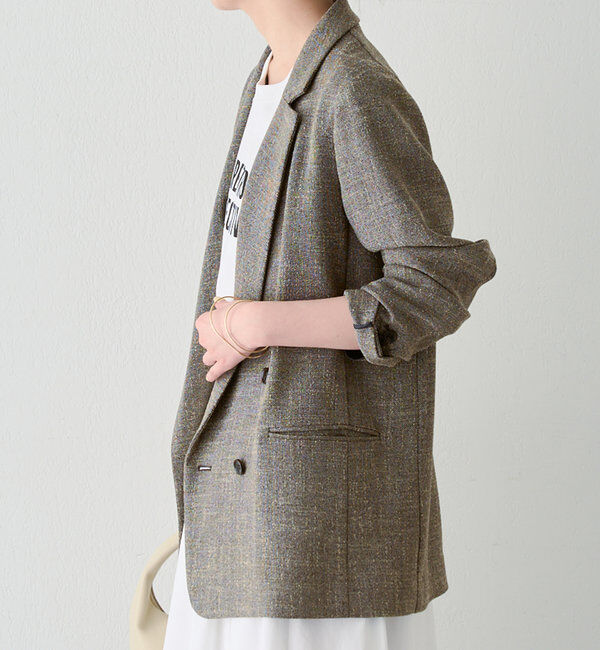  「ツイードジャケット」|テーラードジャケット|