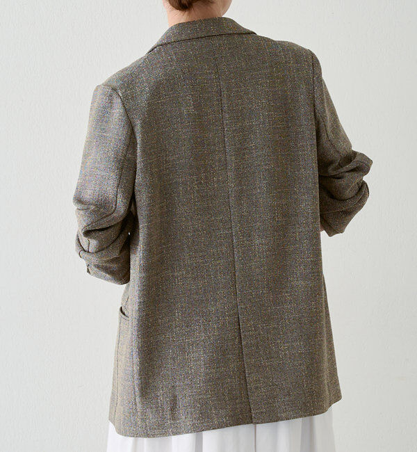  「ツイードジャケット」|テーラードジャケット|