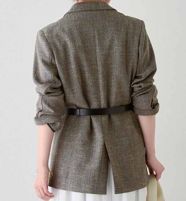  「ツイードジャケット」|テーラードジャケット|