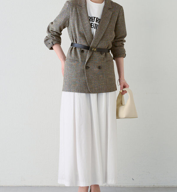  「ツイードジャケット」|テーラードジャケット|