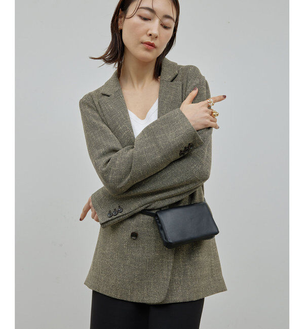  「ツイードジャケット」|テーラードジャケット|