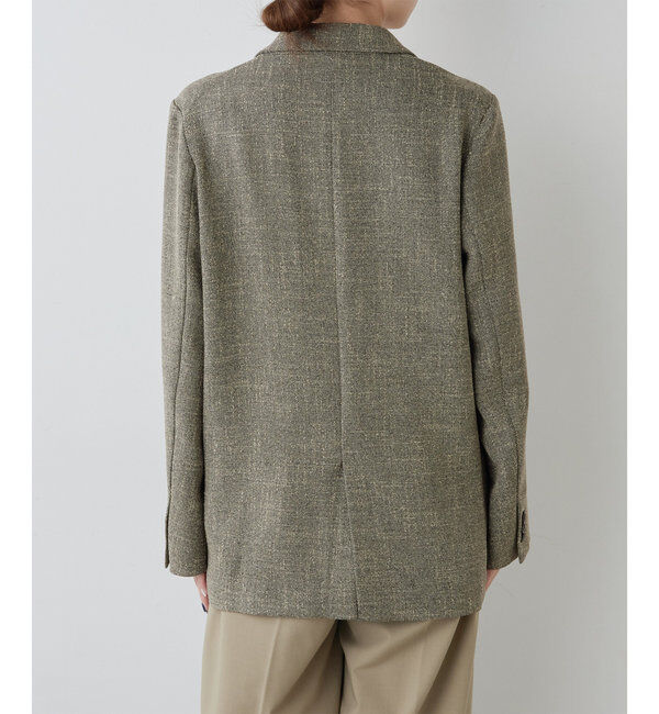  「ツイードジャケット」|テーラードジャケット|