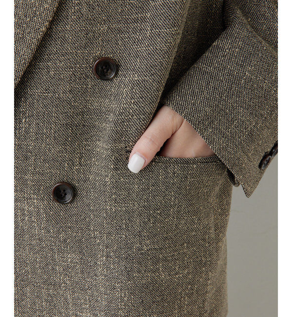  「ツイードジャケット」|テーラードジャケット|