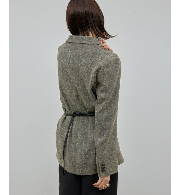  「ツイードジャケット」|テーラードジャケット|