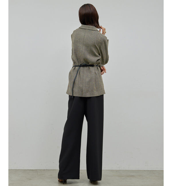  「ツイードジャケット」|テーラードジャケット|