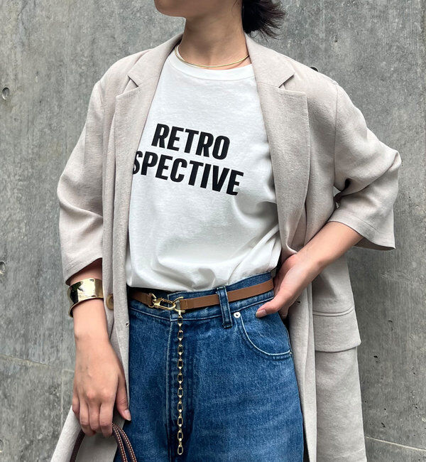  「ロゴTシャツ《Retrospective》」|Tシャツ・カットソー|