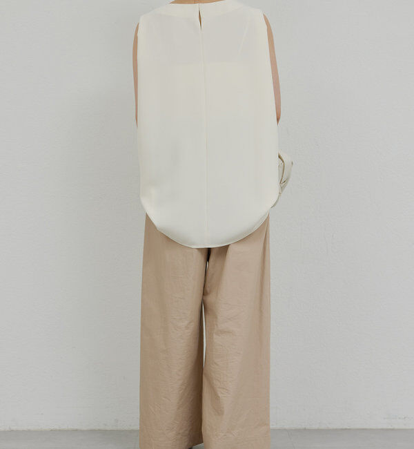  「【サイズ展開あり】ショルダータックノースリ」|シャツ・ブラウス|