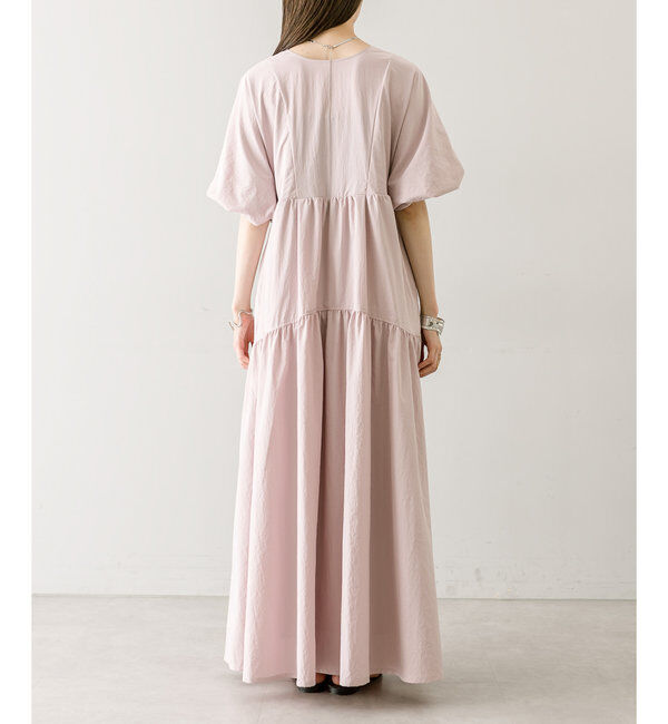  「【3サイズ展開】ドロストギャザーワンピース」|ワンピース|