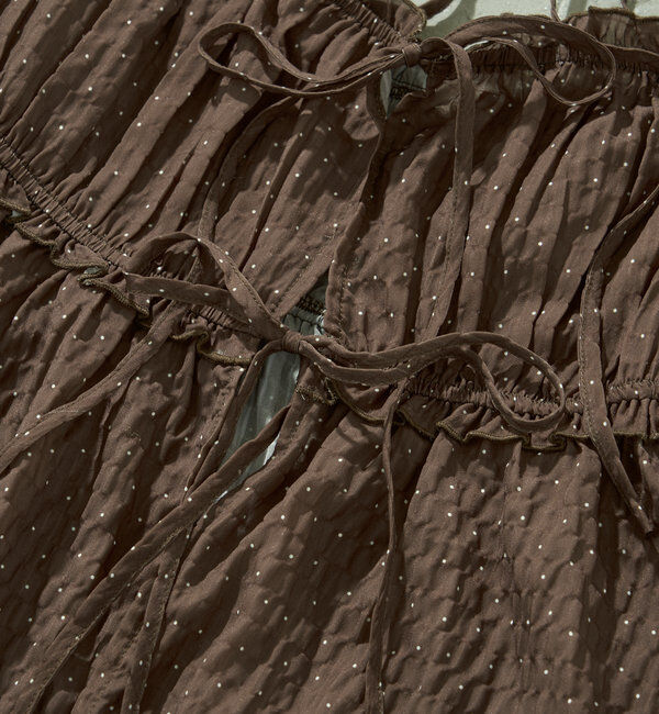  「【WEB限定/REVIVAL】肩リボンキャミチュニック水着３点セット」|ビキニ|