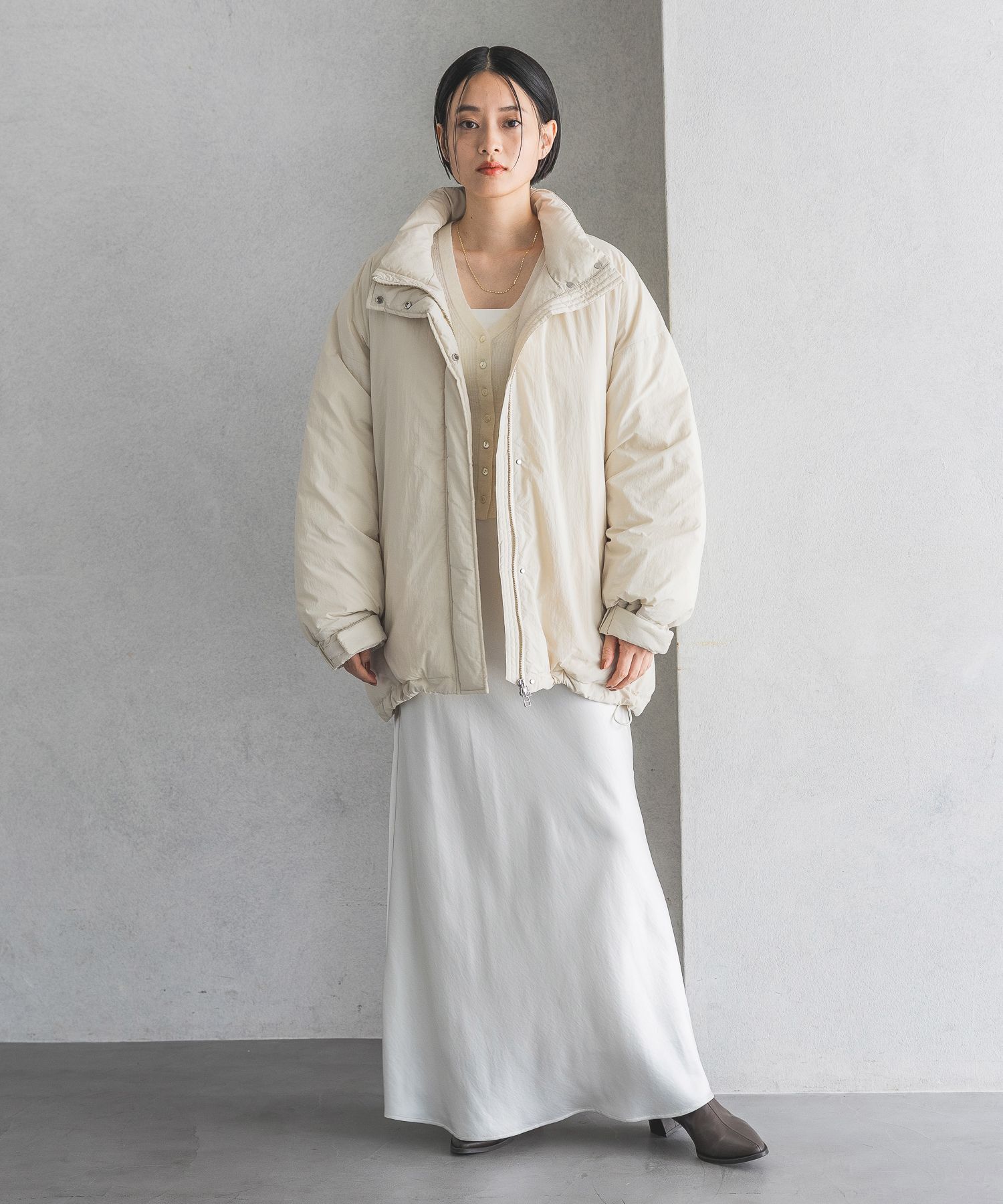 A part by 「エアサーマルスタンドブルゾン」|ダウン|