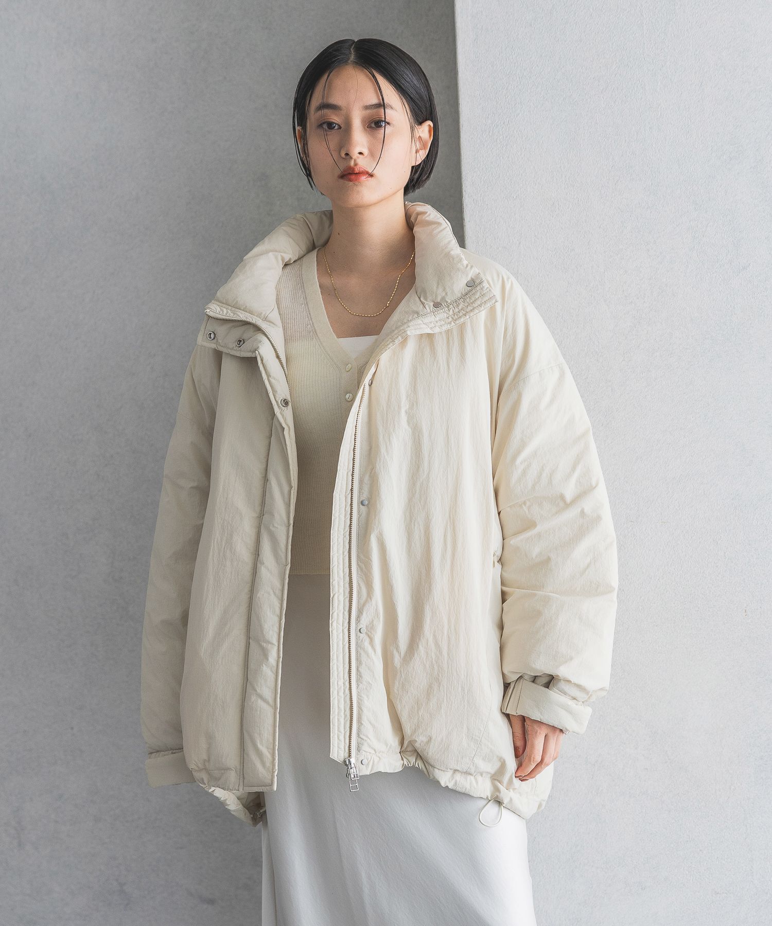 A part by 「エアサーマルスタンドブルゾン」|ダウン|