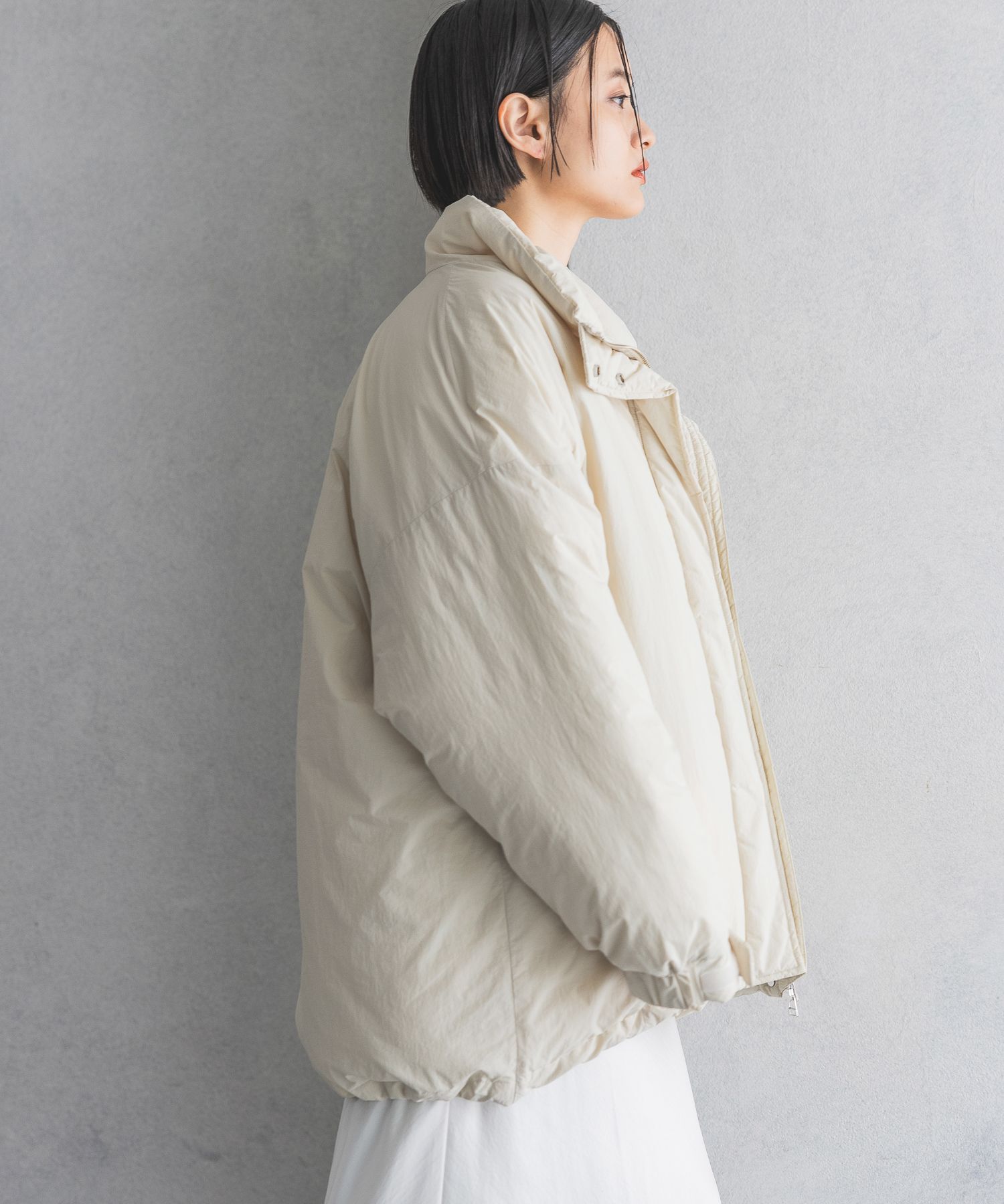 A part by 「エアサーマルスタンドブルゾン」|ダウン|