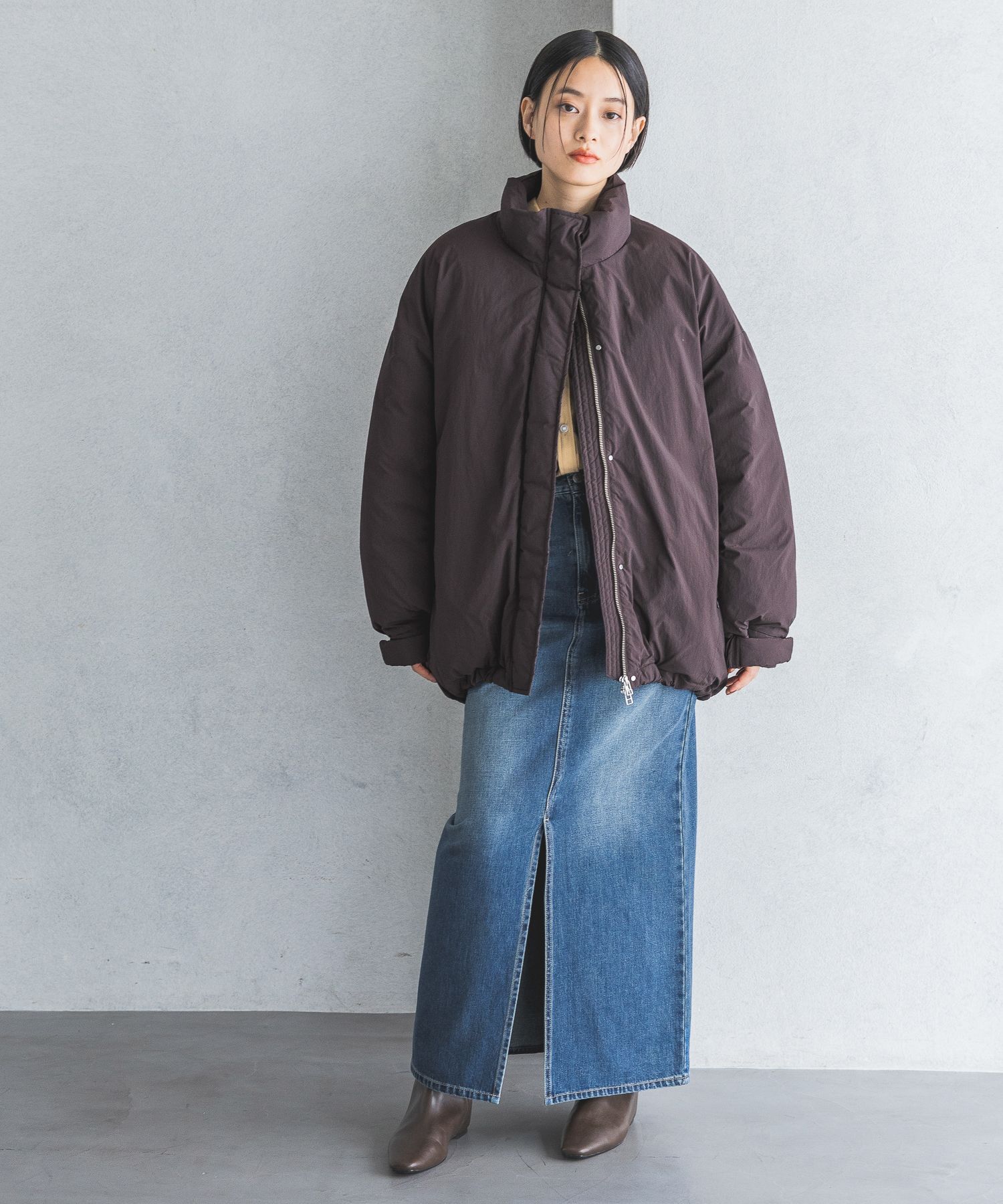 A part by 「エアサーマルスタンドブルゾン」|ダウン|