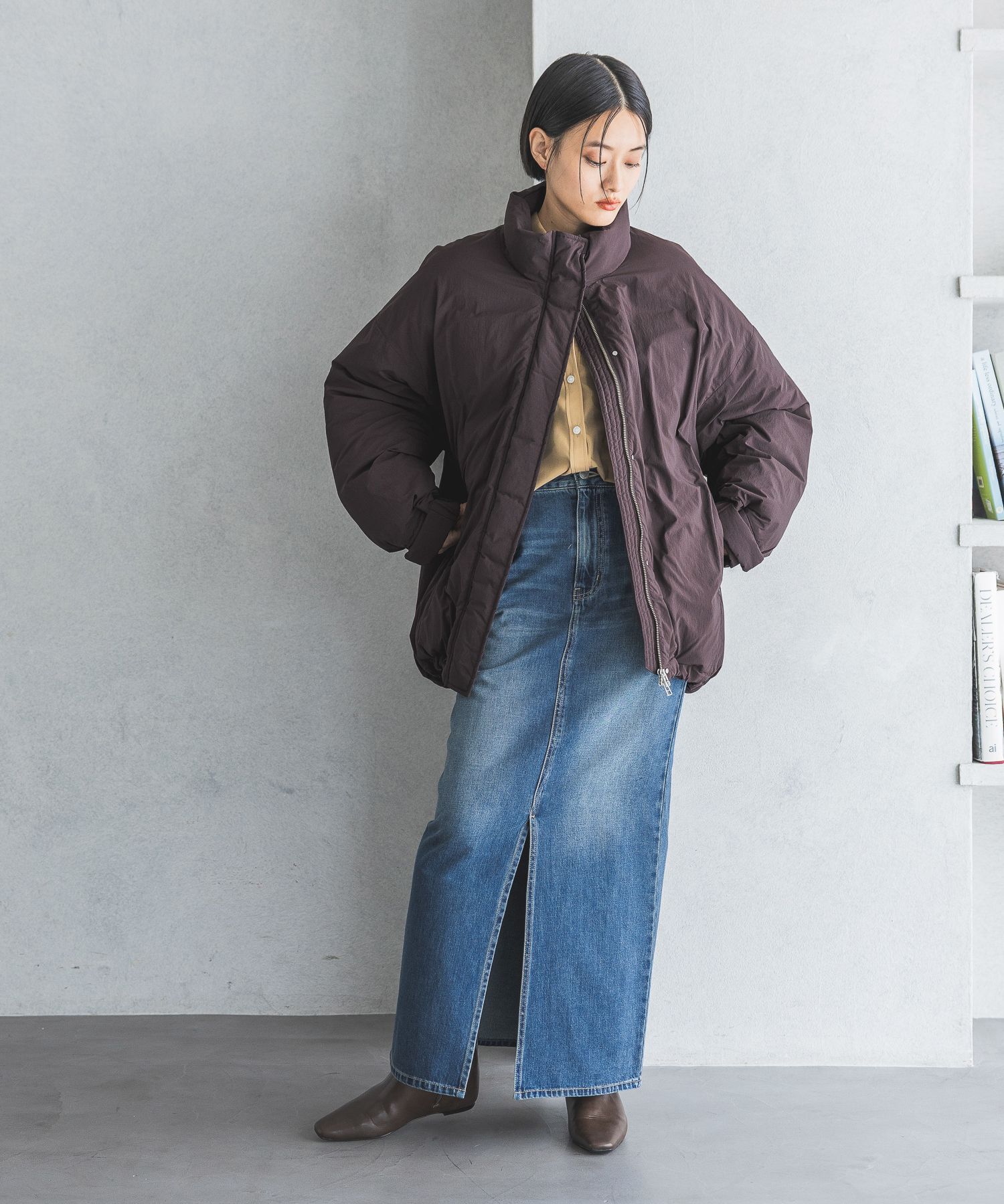 A part by 「エアサーマルスタンドブルゾン」|ダウン|