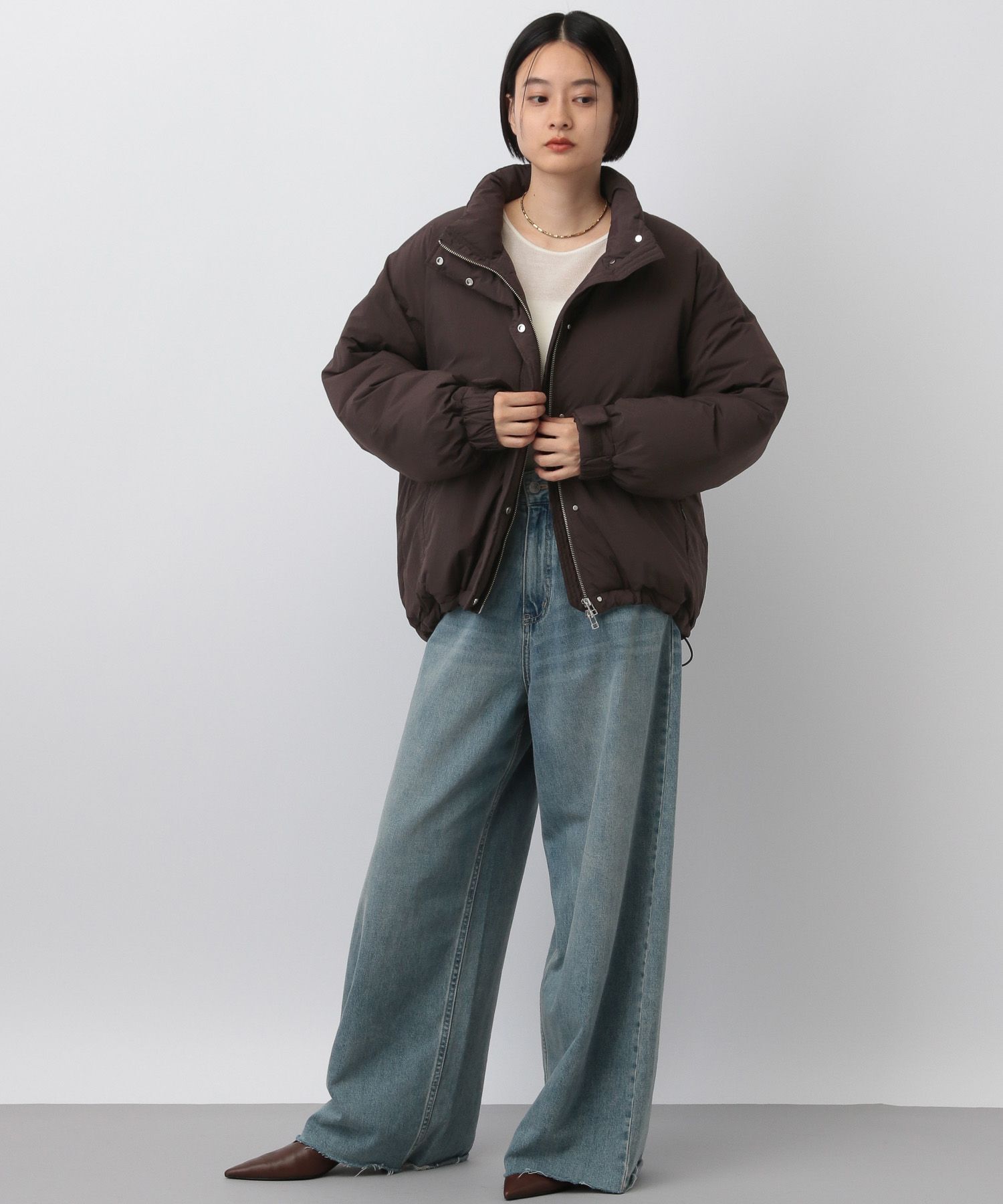 A part by 「エアサーマルスタンドブルゾン」|ダウン|