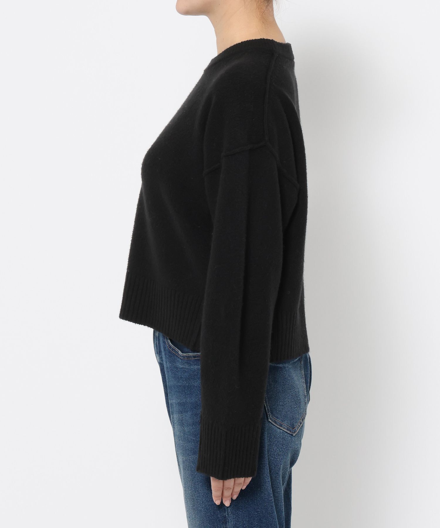 LOWRYS FARM「キリカエショートプルオーバー」|ニット・セーター|