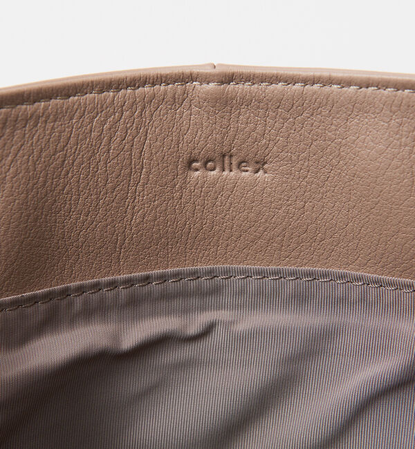 collex「【別注】THE CASE&times;collex 2WAYレザー巾着トートバッグ」|トートバッグ|