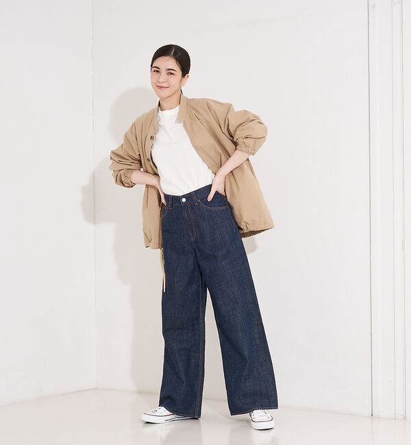 collex「【yarmo】 Drawstring Jacket／ドローストリングジャケット」|ブルゾン・スタジャン|