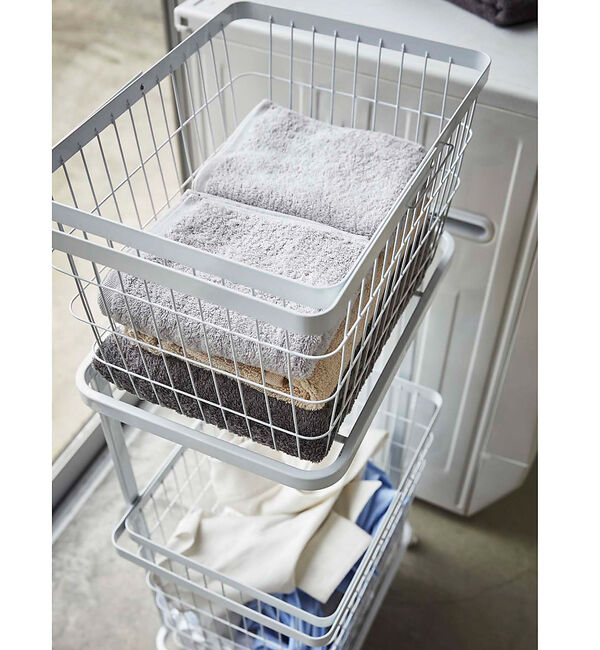 collex「【tower】 ランドリーワゴン＋バスケット」|その他|