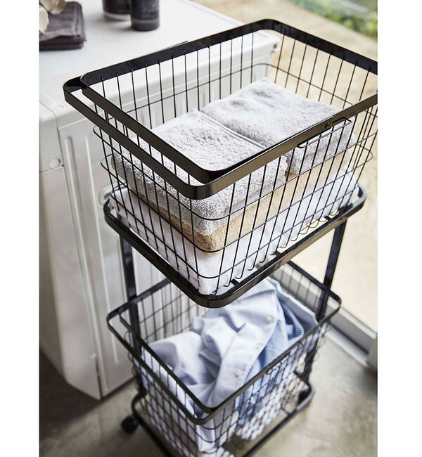 collex「【tower】 ランドリーワゴン＋バスケット」|その他|