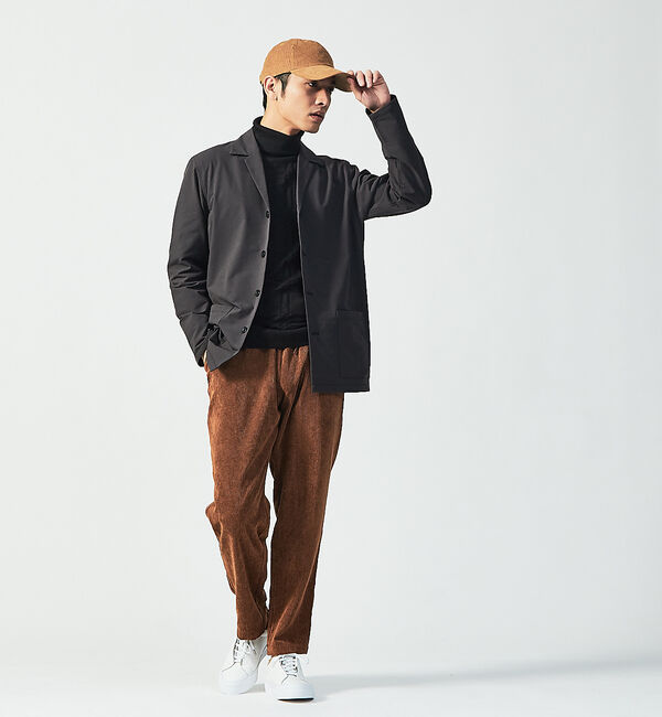 ABAHOUSE「バックナッピング/リバーチェック カバーオール シャツ」|その他|