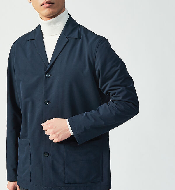 ABAHOUSE「バックナッピング/リバーチェック カバーオール シャツ」|その他|