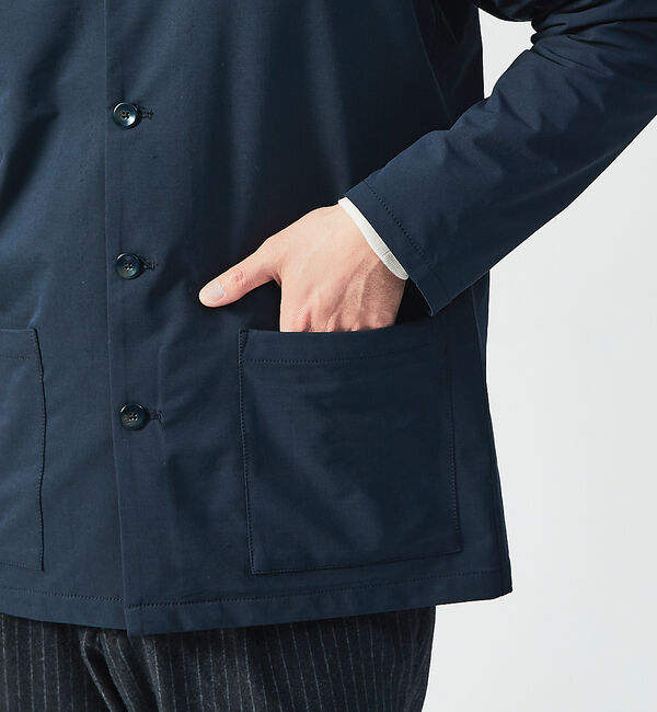 ABAHOUSE「バックナッピング/リバーチェック カバーオール シャツ」|その他|