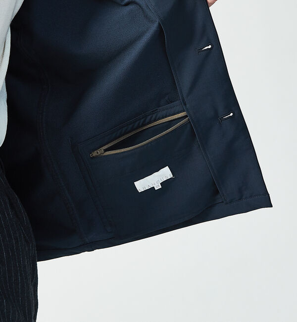 ABAHOUSE「バックナッピング/リバーチェック カバーオール シャツ」|その他|