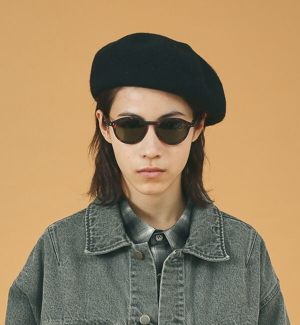 ABAHOUSE「【RUBEN/ルーベン】ウールバスクベレー/ユニセックス/ RUS-8206」|その他|ブラック