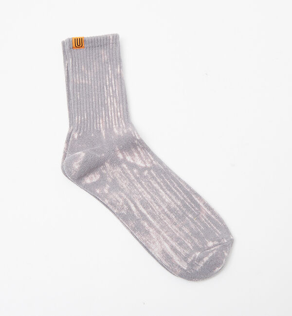 ABAHOUSE「【UNIVERSALOVERALL / ユニバーサルオーバーオール】Pigmen」|ソックス|グレー