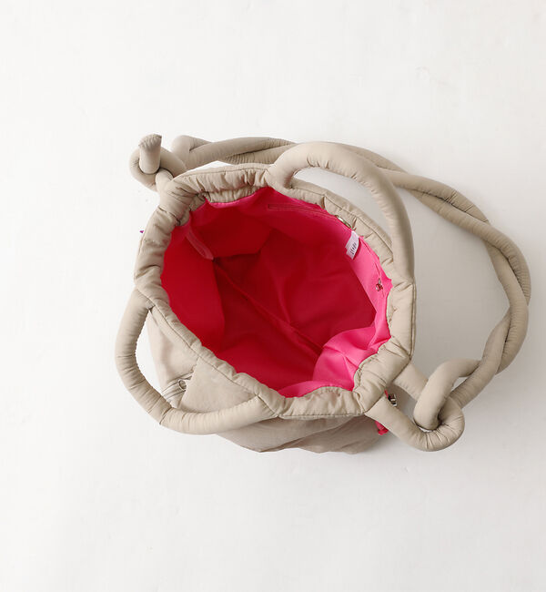 ABAHOUSE「【cheek/チーク】puf kinchaku C25003　巾着２wayトート」|トートバッグ|