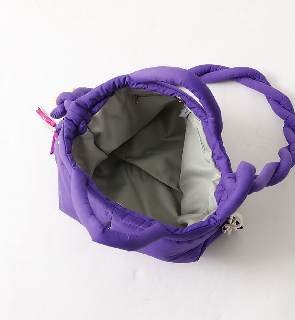 ABAHOUSE「【cheek/チーク】puf kinchaku C25003　巾着２wayトート」|トートバッグ|