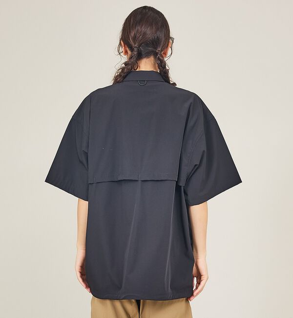 ABAHOUSE「【WILDTHINGS / ワイルドシングス】ELASTIC NYLON DEN」|シャツ・ブラウス|