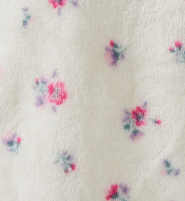 Rouge vif「【JEMORGAN / ジェーイーモーガン】フリース花柄フルジップパーカー/JF」|パーカー|