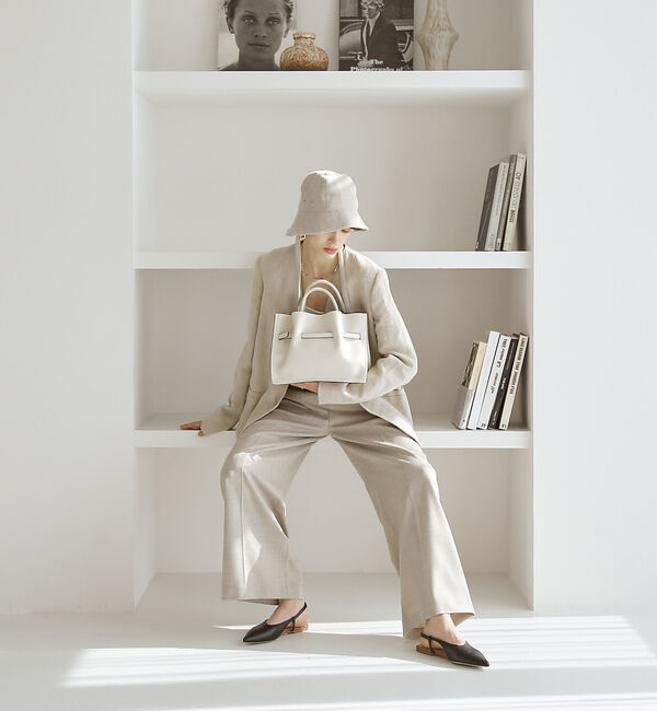 LOWELL things「【TVドラマ使用商品】Swell/2WAYギャザーオープントートBAG mini」|ショルダー・メッセンジャー|