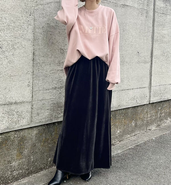 abahouse mavie「ロゴシルキーダンボールプルオーバー」|スウェット・ジャージ|