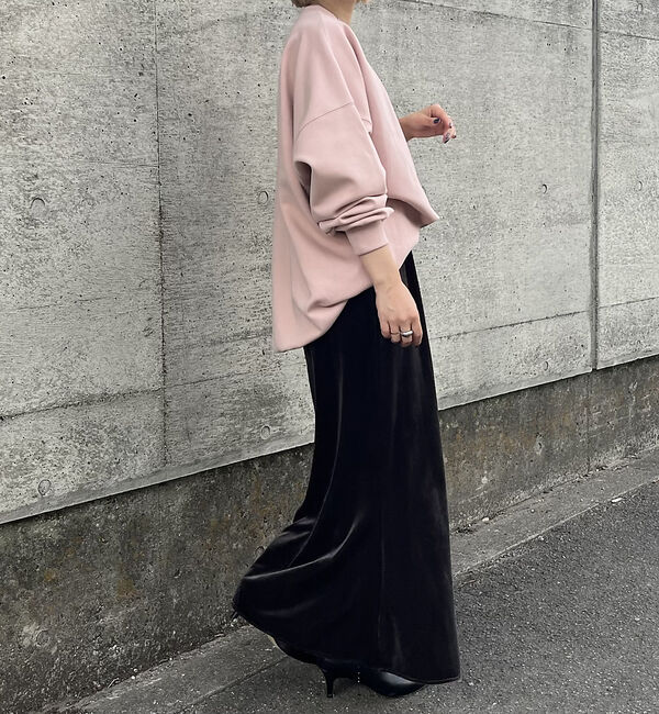 abahouse mavie「ロゴシルキーダンボールプルオーバー」|スウェット・ジャージ|