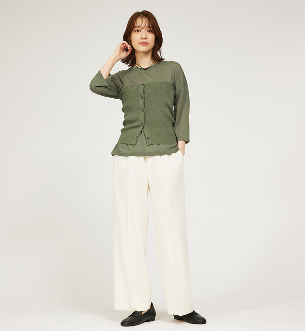 abahouse mavie「【２点セット】ビスチェ付きシアーニット」|ニット・セーター|