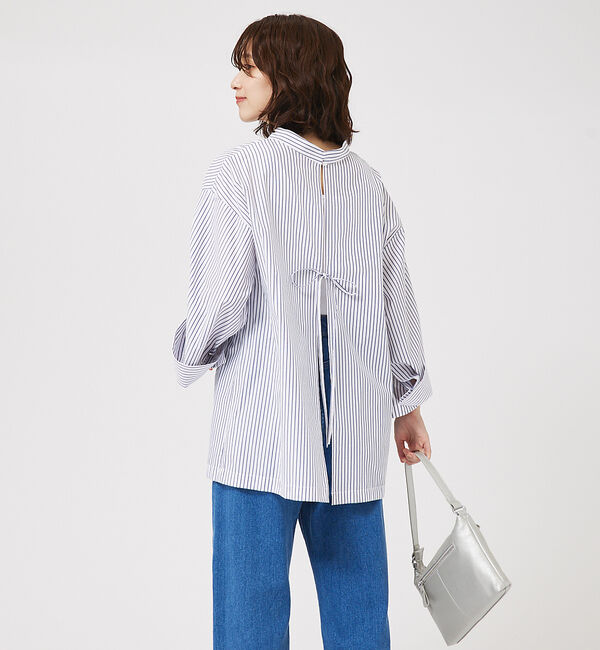 abahouse mavie「ワイドスリーブ2WAYシャツ」|シャツ・ブラウス|