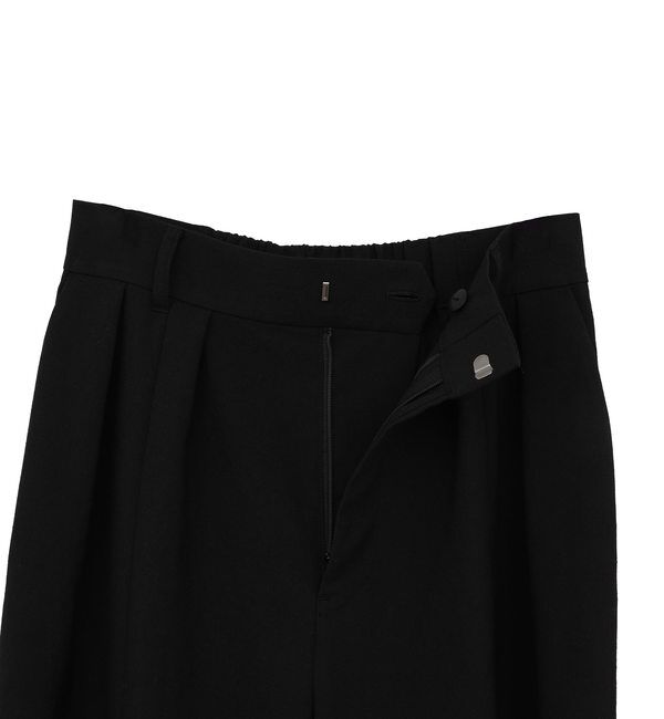 TIARA「バイカラーリボンカーブパンツ（セットアップ可）」|スラックス|