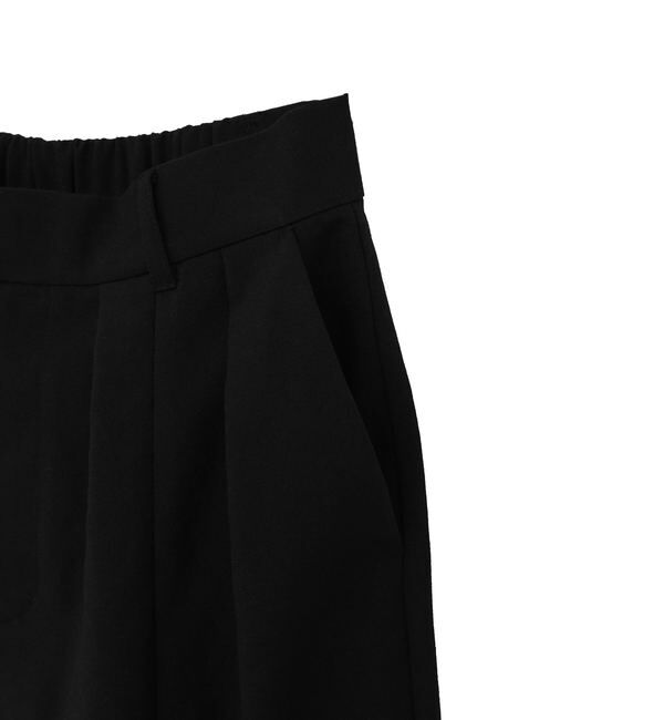 TIARA「バイカラーリボンカーブパンツ（セットアップ可）」|スラックス|