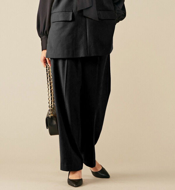 Liesse「ストレートパンツ」|その他|ブラック