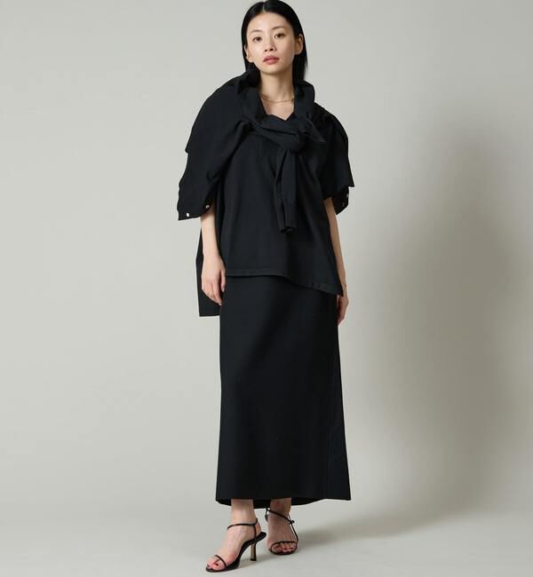 Liesse「Vネックビッグニット（セットアップ対応）」|ニット・セーター|